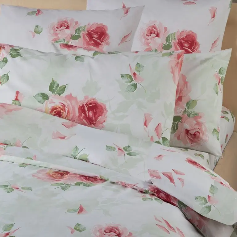 Copriletto Primaverile Emporium Rosa-preziosa