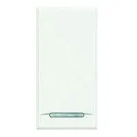 Copritasto BTicino HD4915 Serie Axolute 1 Funzione Bianco Illuminabile