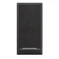 Copritasto BTicino HS4915 Serie Axolute 1 Funzione Antracite Illuminabile - Premium