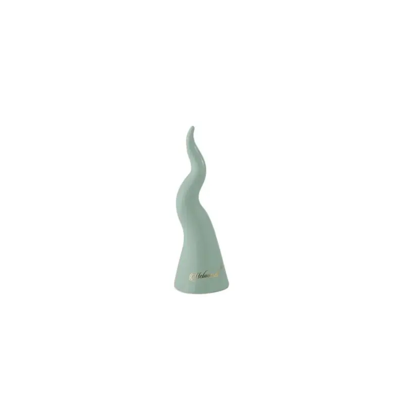 Corno portafortuna verde salvia h.14 | Rohome