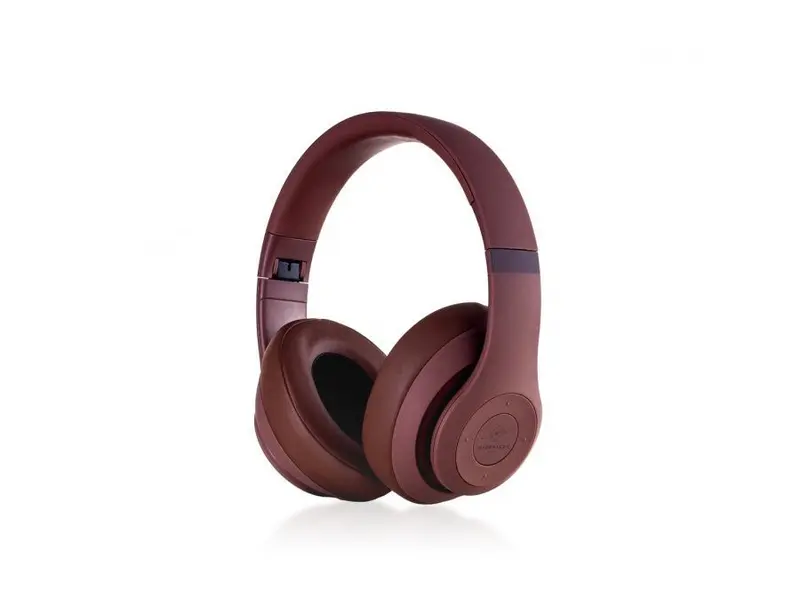 Cuffie senza fili colore cacao con comandi | Rohome