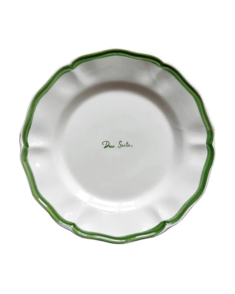 "Dear Santa" Big plate