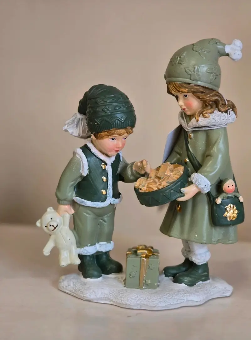Decorazione natalizia bambini 10x5x13 cm