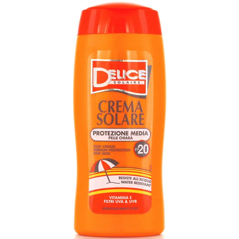 DELICE SOLAIRE CREMA FP20 PELLE CHIARA 250 ML.