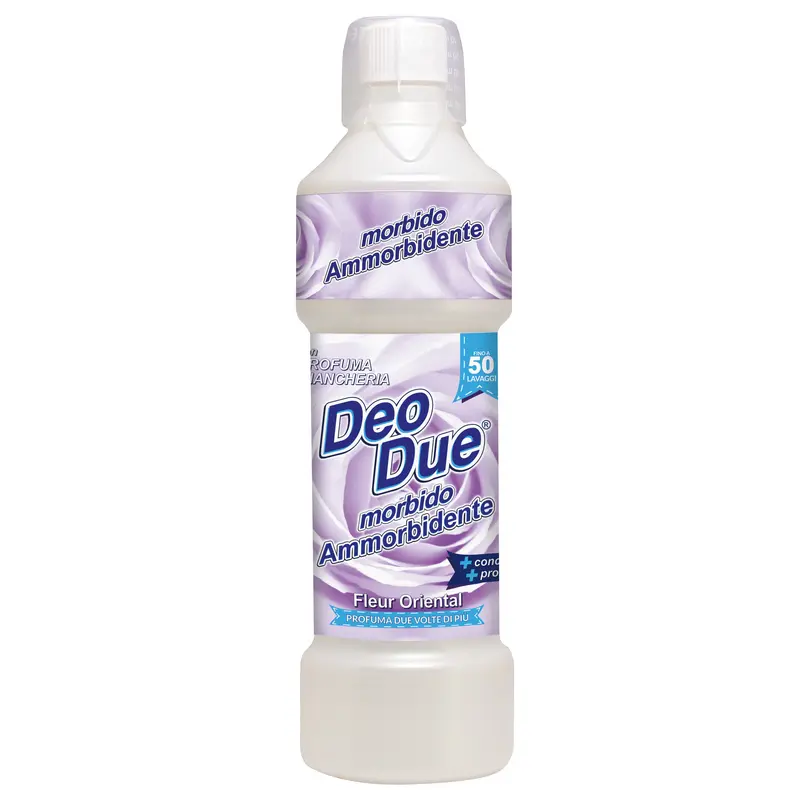 DEO DUE AMMORBIDENTE MORBIDO FLEUR ORIENT.1 LITRO PROFUMA BIANCHERIA FINO A 50 LAVAGGI