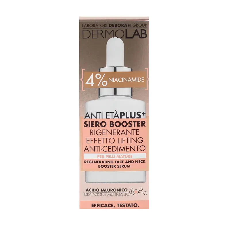 DERMOLAB ANTI ETA' PLUS SIERO BOOSTER VISO E COLLI PELLI MATURE 30 ML