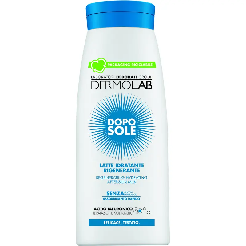 DERMOLAB LATTE DOPOSOLE IDRATANTE RIGENERANTE 400 ML