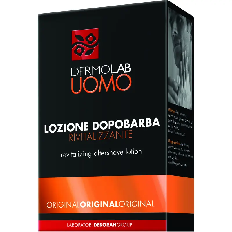 DERMOLAB UOMO LOZIONE DOPOBARBA RIVITALIZZANTE 100 ML