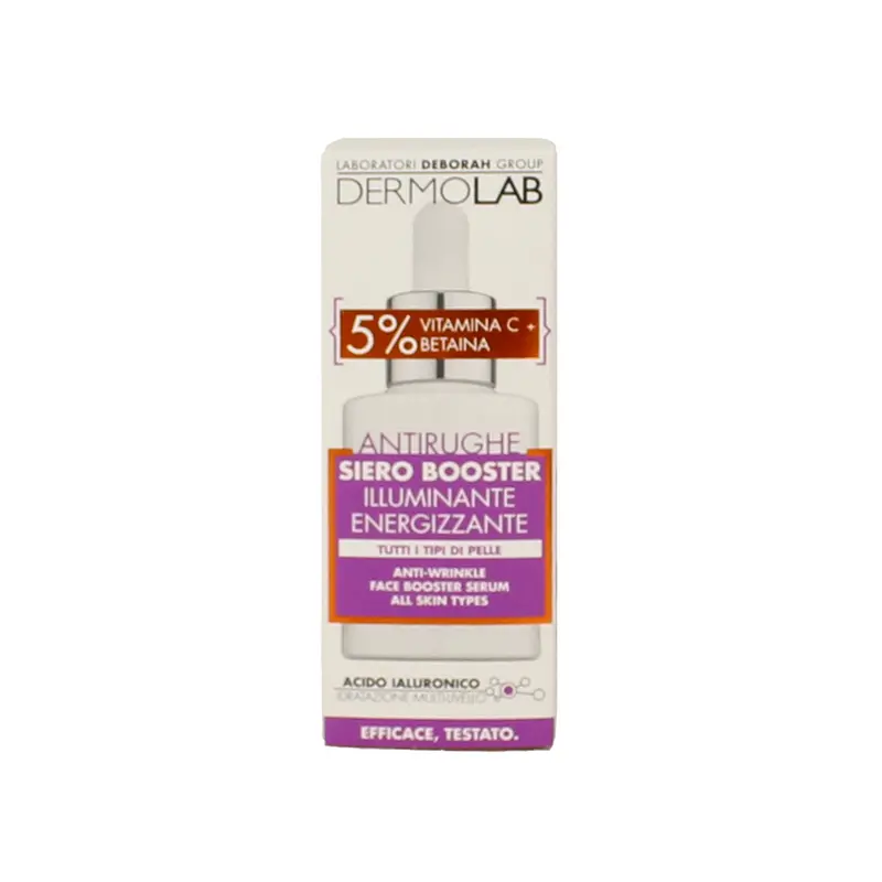 DERMOLAB VISO SIERO BOOSTER ANTIRUGHE ILLUMINANTE ENERGIZZANTE 30 ML