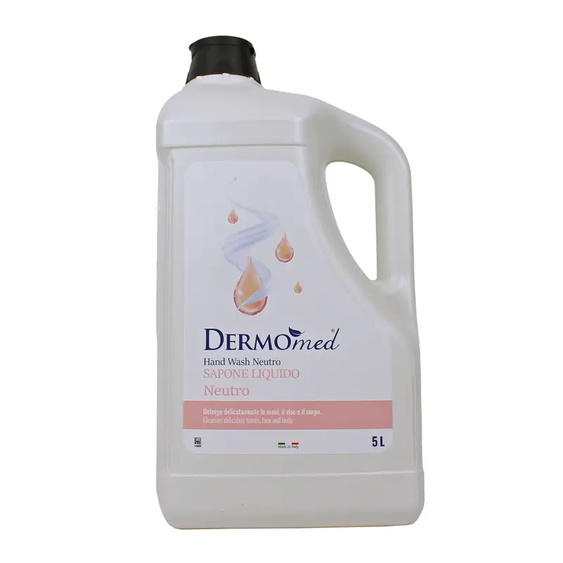 DERMOMED SAPONE LIQUIDO MANI NEUTRO 5 LITRI TANICA FORMATO PROFESSIONALE