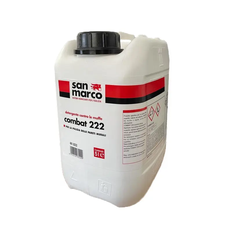 Detergente Antimuffa COMBAT 222 - Lt 5 San Marco