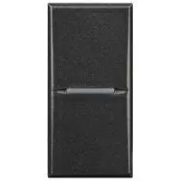 Deviatore BTicino HS4003N Serie Axolute Assiale 1P 10A Antracite - Premium