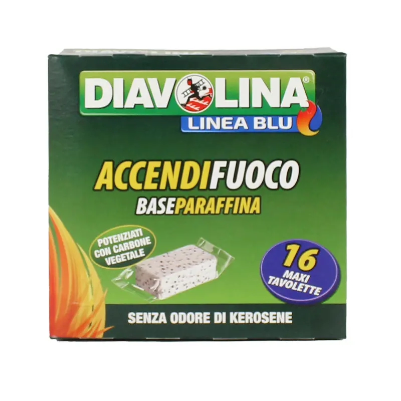 DIAVOLINA LIGNITE 16 MAXI TAVOLETTE IN BUSTINE SINGOLE