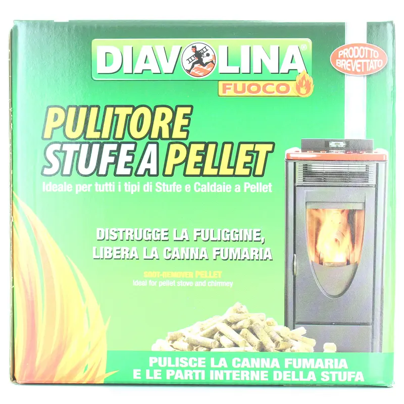 DIAVOLINA PULITORE STUFE A PELLET