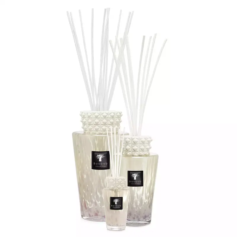 Diffusore Totem white pearls luxury