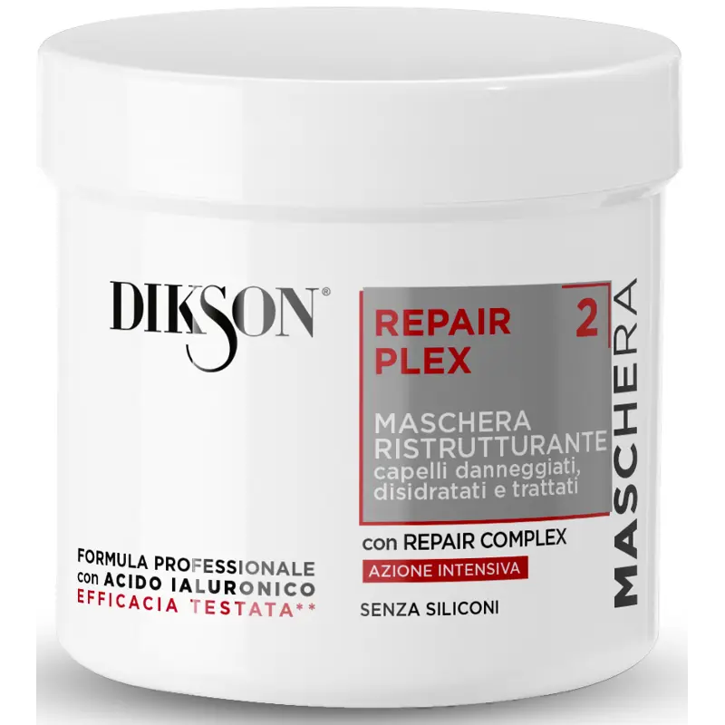 DIKSON REPAIR FLEX MASCHERA RISTRUTTURANTE CAPELLI DANNEGGIATI, DISIDRATATIe TRATTATI 500 ML