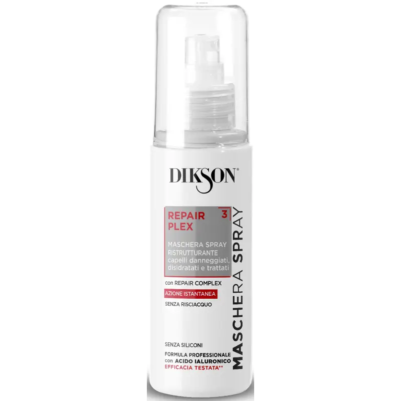 DIKSON REPAIR FLEX MASCHERA SPRAY RISTRUTTURANTE CAPELLI DANNEGGIATI, DISIDRATATI e TRATTATI 150 ML