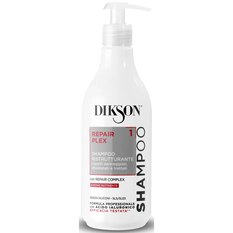 DIKSON REPAIR FLEX SHAMPOO RISTRUTTURANTE CAPELLI DANNEGGIATI, DISIDRATATI E TRATTATI 500 ML