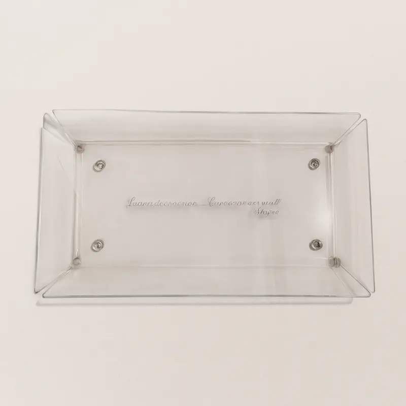 Dillo Vassoio Plexy 25,5×16 cm Scritta Omnia Vincit Amor