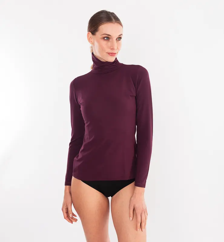 Dolcevita in TENCEL™ a maniche lunghe