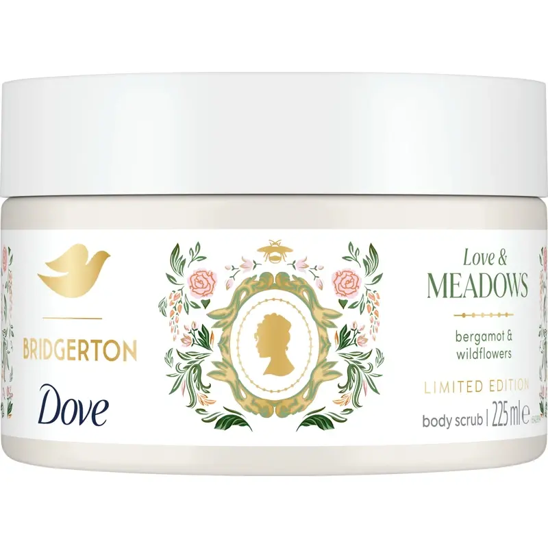 DOVE SCRUB BRIDGERTON LOVE & MEADOWS 225 ML