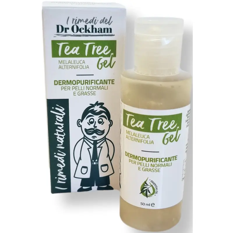 Dr OCKHAM TEA TREE GEL DERMOPURIFICANTE PELLI NORMALI E GRASSE 50 ML