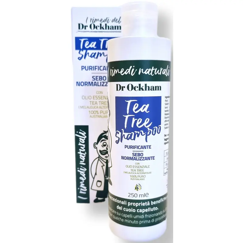 Dr OCKHAM TEA TREE SHAMPOO PURIFICANTE SEBO NORMALIZZANTE 250 ML