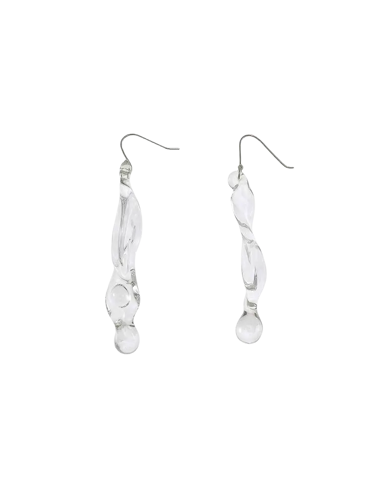 Drip Murano glass earrings