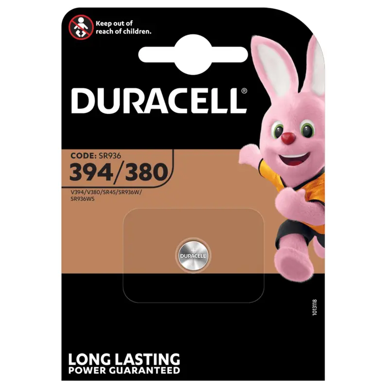 Duracell D394 Batteria monouso Ossido d'argento (S)