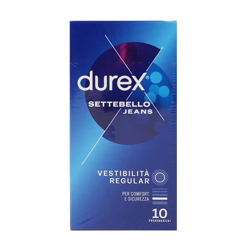 DUREX JEANS 10 PRESERVATIVI