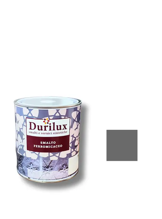 DURILUX SMALTO FERROMICACEO 230 Grigio Scuro Lt 0,75 - Duriplastic