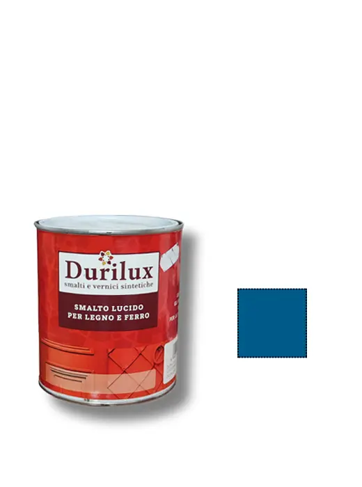 DURILUX SMALTO UNIVERSALE LUCIDO 537 Blu Lt 0,75 - Duriplastic