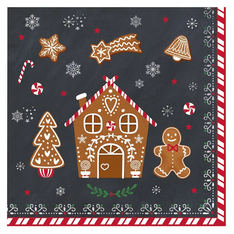 Easy life - tovaglioli carta gingerbread | rohome