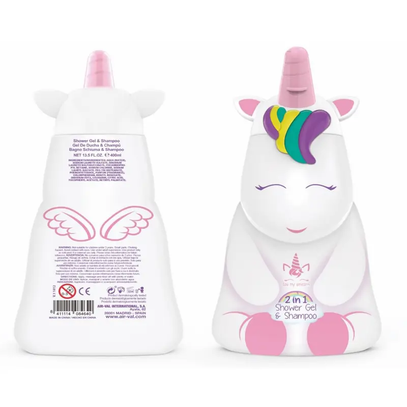EAU MY UNICORN SHOWER GEL 2in1 2D 400 ML
