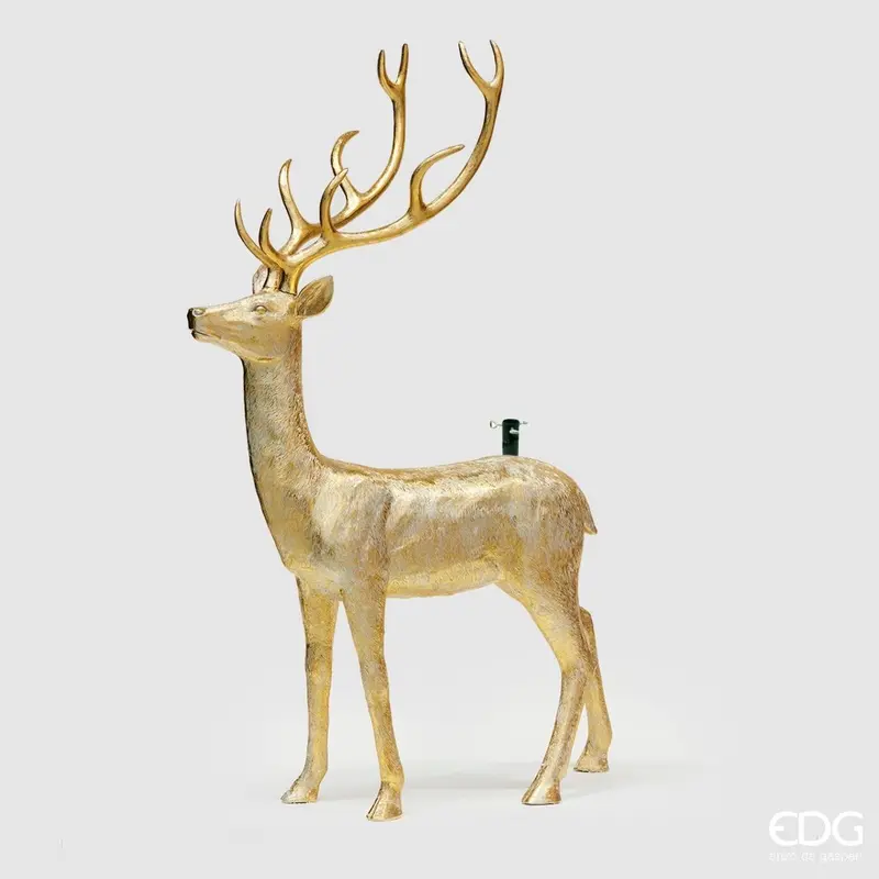 Edg - base albero cervo per albero di natale oro | rohome