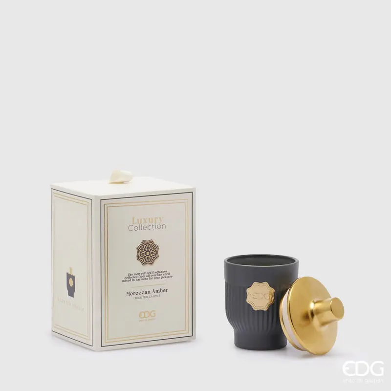 Edg - Candela profumata Luxury 120gr Moroccan Amber | Rohome