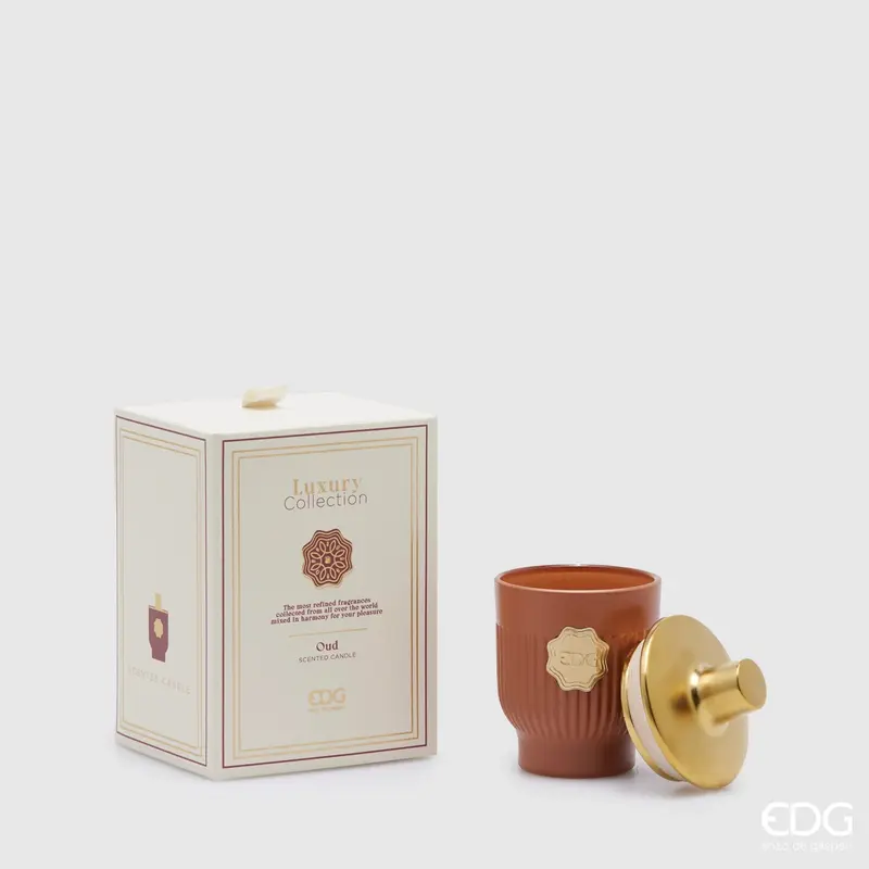 Edg - Candela profumata Luxury 120gr Oud | Rohome