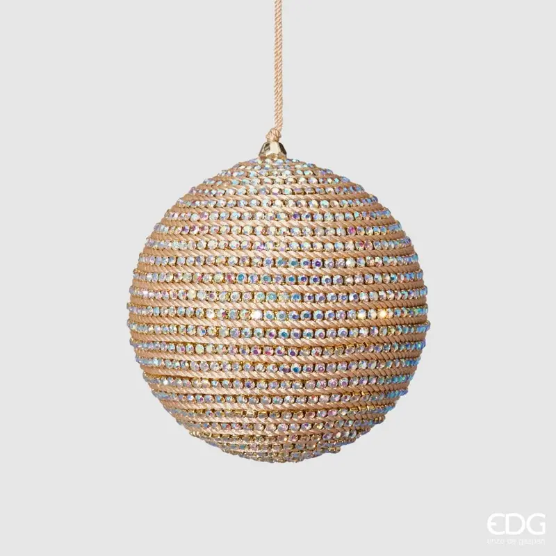 Edg - palla di natale diamond d10 gold | rohome