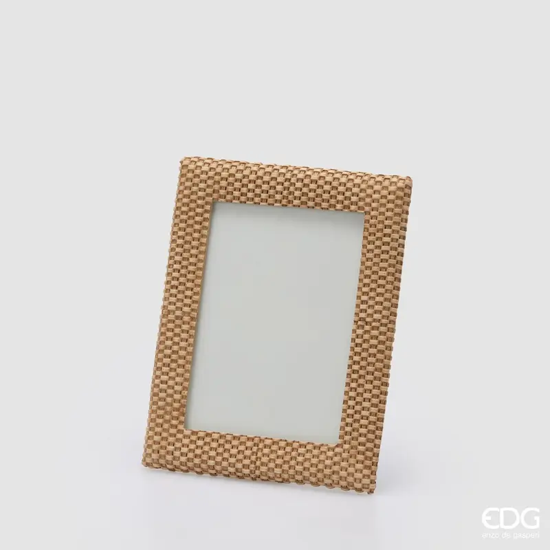 EDG - Portafoto intreccio rettangolare foto 18x13  | Rohome
