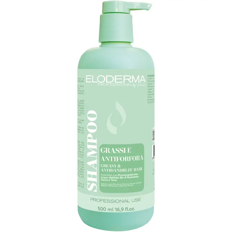ELODERMA PROFESSIONAL BY PROVIVE SHAMPOO CAPELLI GRASSI E ANTIFORFORA 500 ML