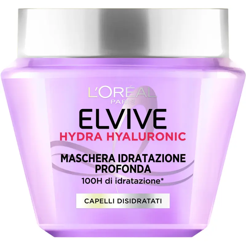 ELVIVE HYDRA HYALURONIC MASCHERA IDRATAZIONE PROFONDA CAPELLI DISIDRATATI 300 ML