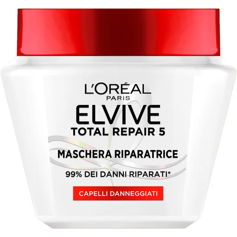ELVIVE TOTAL REPAIR 5 MASCHERA RIPARATRICE CAPELLI DANNEGGIATI 300 ML