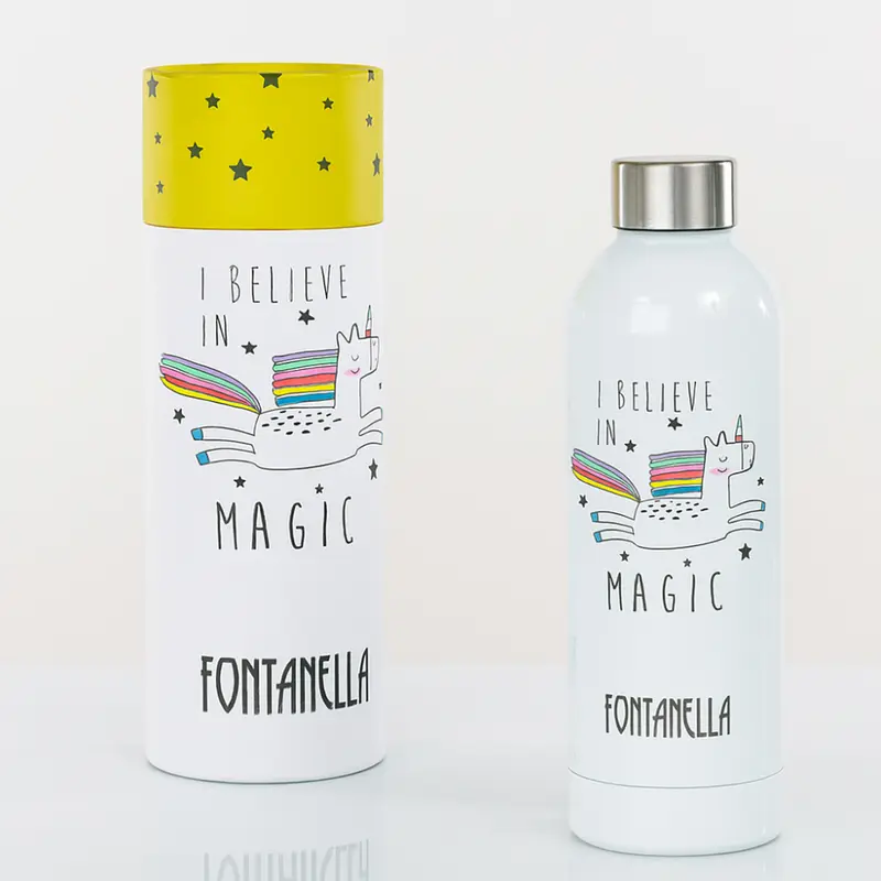 Emmebi Fontanella Borraccia Longlife Green Acciaio Inox 500 ml