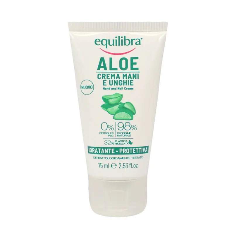EQUILIBRA ALOE CREMA MANI ED UNGHIE IDRATANTE PROTETTIVA 75 ML