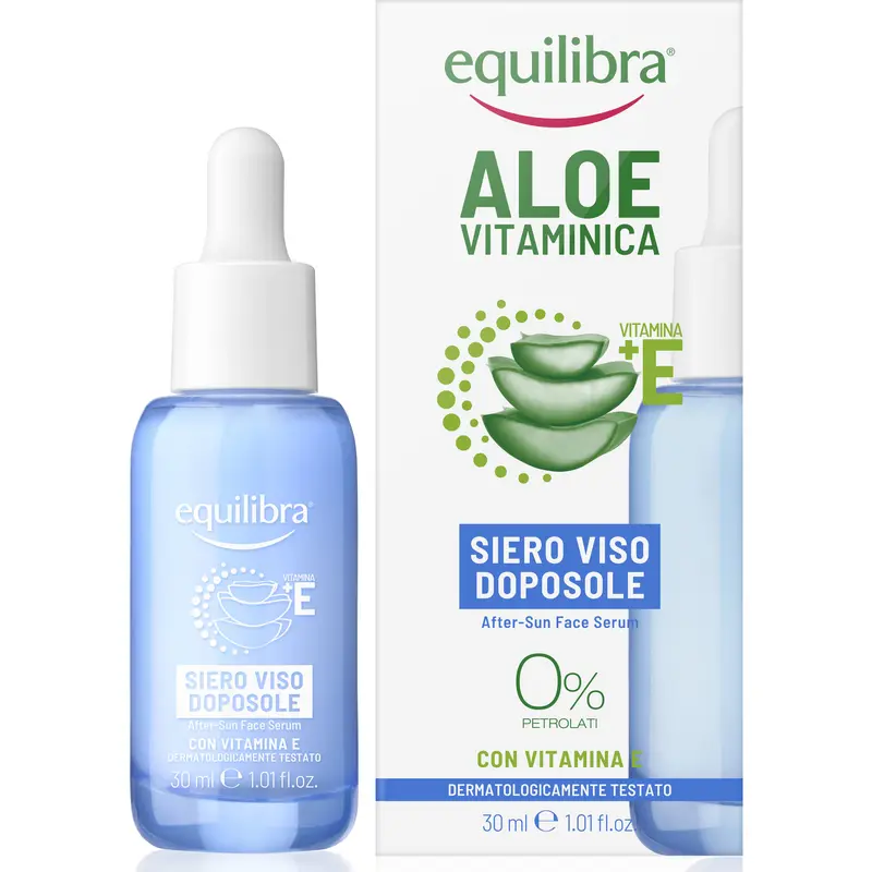 EQUILIBRA ALOE SOLARE VITAMINICA SIERO VISO DOPOSOLE 30 ML