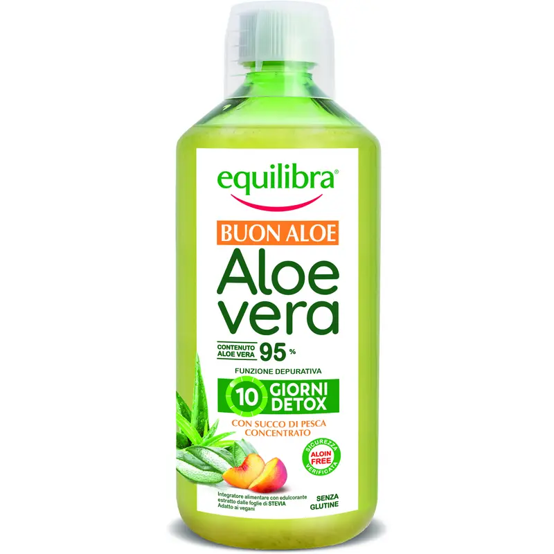 EQUILIBRA BUONALOE VERA 95% 10 GIORNI DETOX 0,5 LT INTEGRATORE ALIMENTARE