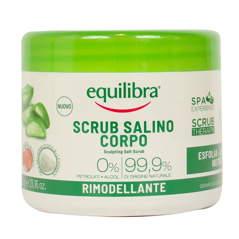 EQUILIBRA CREMA CORPO ALOE SCRUB SALINO RIMODELLANTE