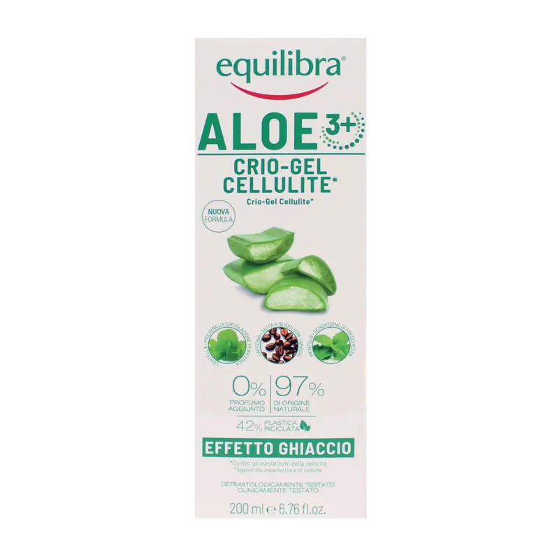 EQUILIBRA CREMA CORPO CRIO-GEL ALOE 3+ ANTICELLULITE 200 ML
