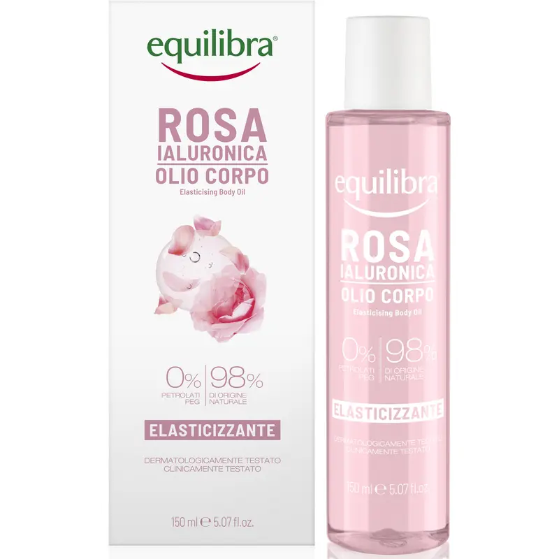 EQUILIBRA ROSA IALURONICA OLIO CORPO ELASTICIZZANTE 150 ML