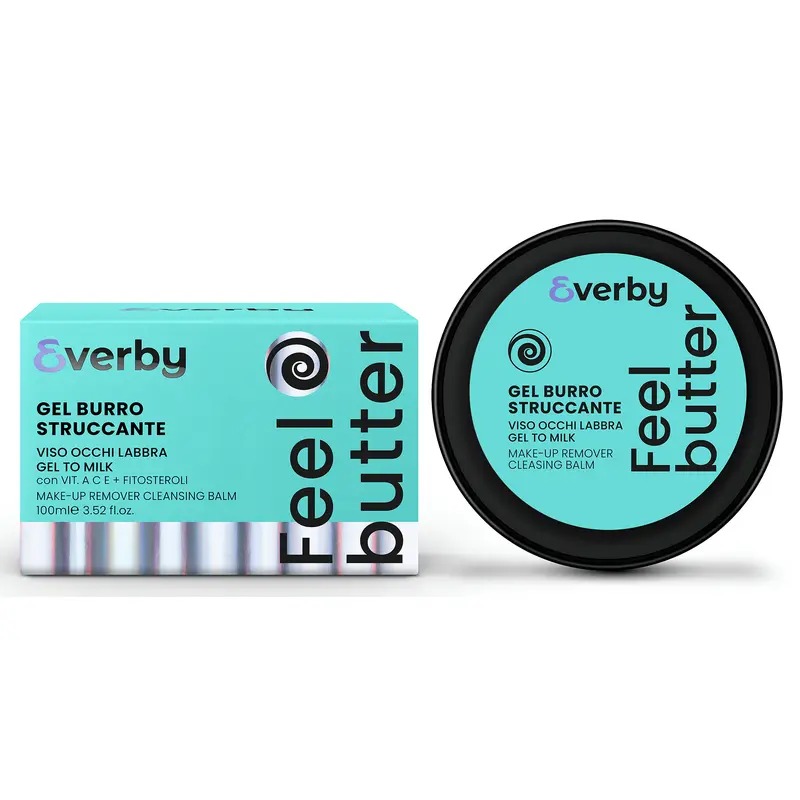 EVERBY GEL BURRO STRUCCANTE VISO, OCCHI, LABBRA - FEEL BUTTER 100 ML